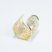 Rose Design Gold Bracelet bracelet