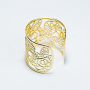 Rose Design Gold Bracelet bracelet