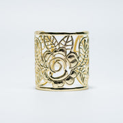 Rose Design Gold Bracelet bracelet