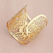 Rose Design Gold Bracelet bracelet