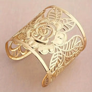 Rose Design Gold Bracelet bracelet