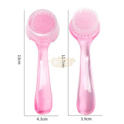 Round Head Brush with handle Nail Cleaning Brush
