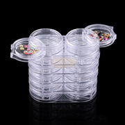 Round Storage Container Set (Stack of 6) Storage Containers