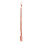 Stainless Steel Dual End Cuticle Pusher & Nail Cleaner | Rose Gold