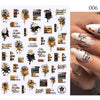 3D Pop Finger Nail Art Sticker | CJ 033