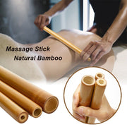 Natural Bamboo Massage Stick | Wood Therapy Stick