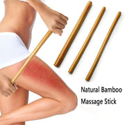 Natural Bamboo Massage Stick | Wood Therapy Stick