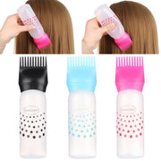 Hair Dye Applicator Bottle with Comb