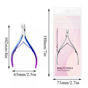 Stainless Steel Cuticle Nipper 1/2 Jaw