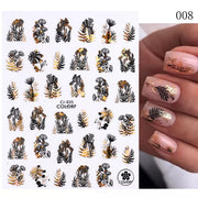 3D Pop Finger Nail Art Sticker | CJ 035