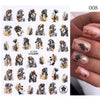 3D Pop Finger Nail Art Sticker | CJ 035