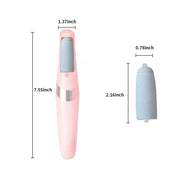 Jianlet USB Rechargeable Foot File with 2 Rollers