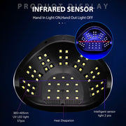 SUN C4 Plus UV LED Nail Lamp 256W