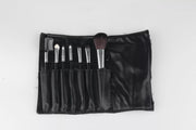 Makeup Brush Roll Up Case Set (7 brushes)