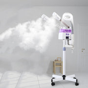 Professional 3-in-1 Facial Steamer - Hot & Cold Mist with Magnifying LED Lamp | E-33