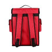 42L Large Capacity Food Delivery Backpack with Removable Divider | Red