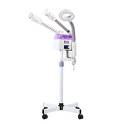 Professional 3-in-1 Facial Steamer - Hot & Cold Mist with Magnifying LED Lamp | E-33