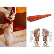 Reflexology Wood Massage Stick