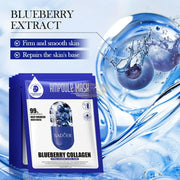 Sadoer Blueberry Collagen Hydra Nourish Facial Mask Sheet