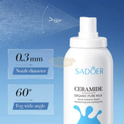 Sadoer Ceramide Organic Pure Milk Hydration Spray 150 ML Face Moisturizer