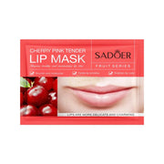 Sadoer Fruit & Plant Series Lip Mask Cherry Pink Tender Lip Mask