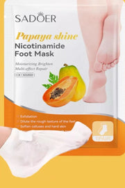 Sadoer Papaya Shine Nicotinamide Whitening & Brighten Hand & Foot Mask Hand Mask