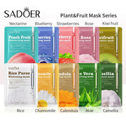 Sadoer Strawberry Tender Skin Facial Mask Sheet