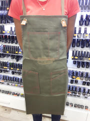 Salon/Barber Denim Apron Green