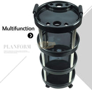 Salon/Barber Rolling Utility Cart with Hair Dryer Holder Salon Furnishing