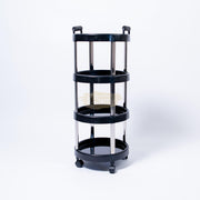 Salon/Barber Rolling Utility Cart with Hair Dryer Holder Salon Furnishing