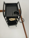 Salon/Barber Trolley Cart | Black F-28 Salon Cart