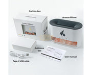 Salt Stone Aromatherapy Diffuser Air Humidifier | Color Changing | White Diffusers