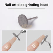 Sanding Disc Nail Drill Bit 20mm with 2 Sanding Disc Bands Drill Bit