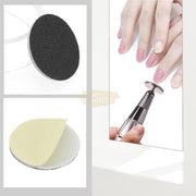 Sanding Disc Nail Drill Bit 20mm with 2 Sanding Disc Bands Drill Bit