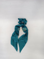 Satin Elastic Long Tail Scrunchie Design 7 Beauty Accessories