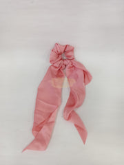 Satin Elastic Long Tail Scrunchie Design 7 Beauty Accessories