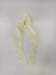 Satin Elastic Long Tail Scrunchie Design 7 Beauty Accessories
