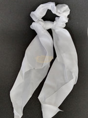 Satin Elastic Long Tail Scrunchie Design 7 Beauty Accessories
