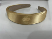 Satin Headband Gold Hair Accessories