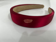 Satin Headband Red Hair Accessories