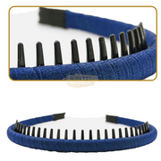 Satin Wrapped Toothed Thin Headband Hair Accessories