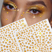Self-Adhesive 3D Rhinestone Face Stickers Face Sticker