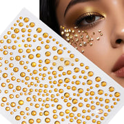 Self-Adhesive 3D Rhinestone Face Stickers Face Sticker