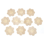 Self Adhesive Flower Shaped Nipple Covers | Nude (10 pieces) Women Accessories