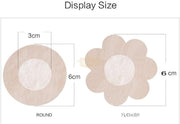 Self Adhesive Flower Shaped Nipple Covers | Nude (10 pieces) Women Accessories
