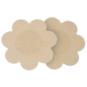 Self Adhesive Flower Shaped Nipple Covers | Nude (10 pieces) Women Accessories
