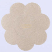 Self Adhesive Flower Shaped Nipple Covers | Nude (10 pieces) Women Accessories