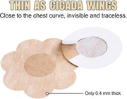 Self Adhesive Flower Shaped Nipple Covers | Nude (10 pieces) Women Accessories