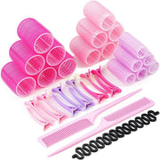 Self-Grip Hair Roller Curler Set | 33 pieces Hair Rollers