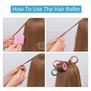 Self-Grip Hair Roller Curlers (6 pieces/pack)